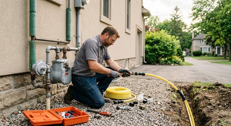 Gas Line Plumbing in Columbus, OH