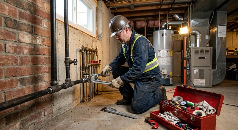 Gas Line Repair in Annapolis, MD