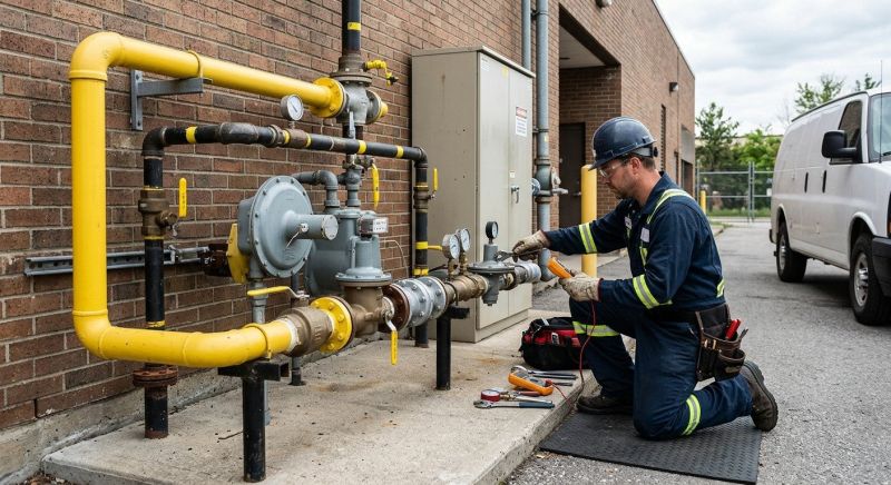 Commercial Gas Line Repair in Fredericksburg, VA