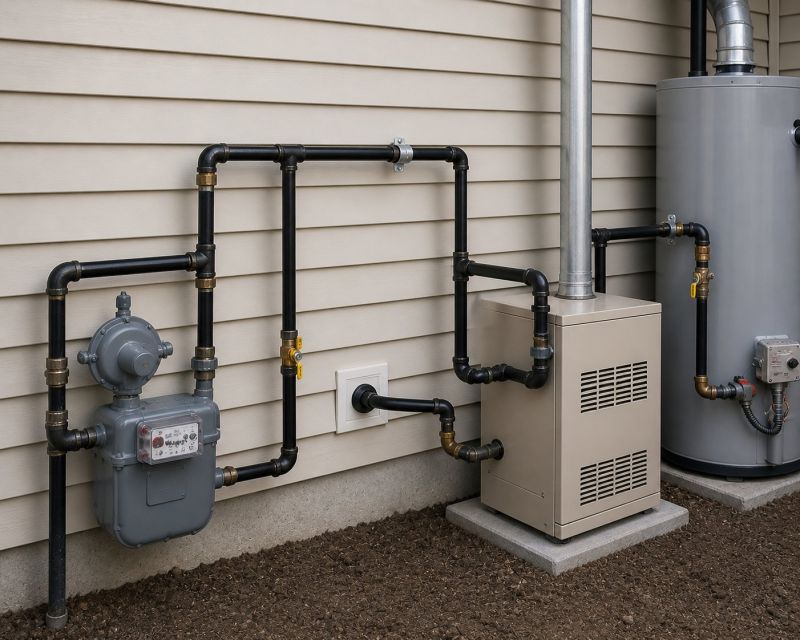 Gas Plumbing Repair in Fredericksburg, VA