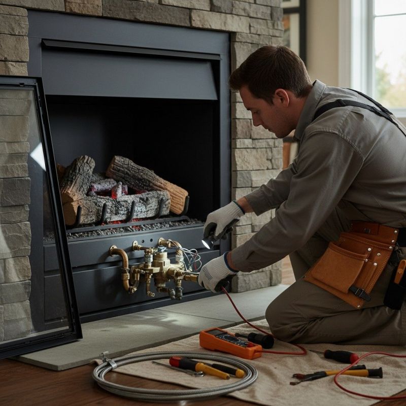 How Gas Line Problems Affect Fireplace Performance