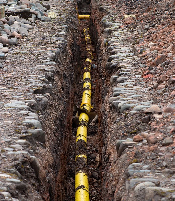 Underground Gas Pipelines