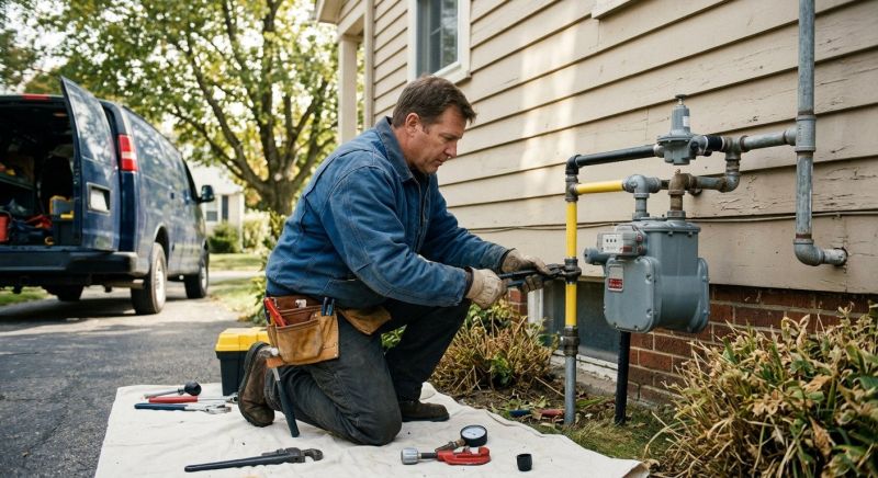 Propane Line Repair in Sacramento, CA